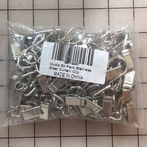 Steel curtain clips (50 pack)